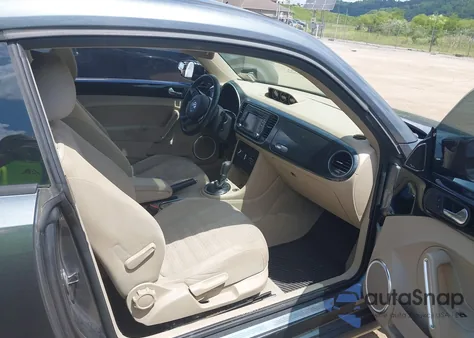 2013 Volkswagen Beetle 2.0T Turbo из США, поврежденный, VIN 3VWVS7AT5DM683735